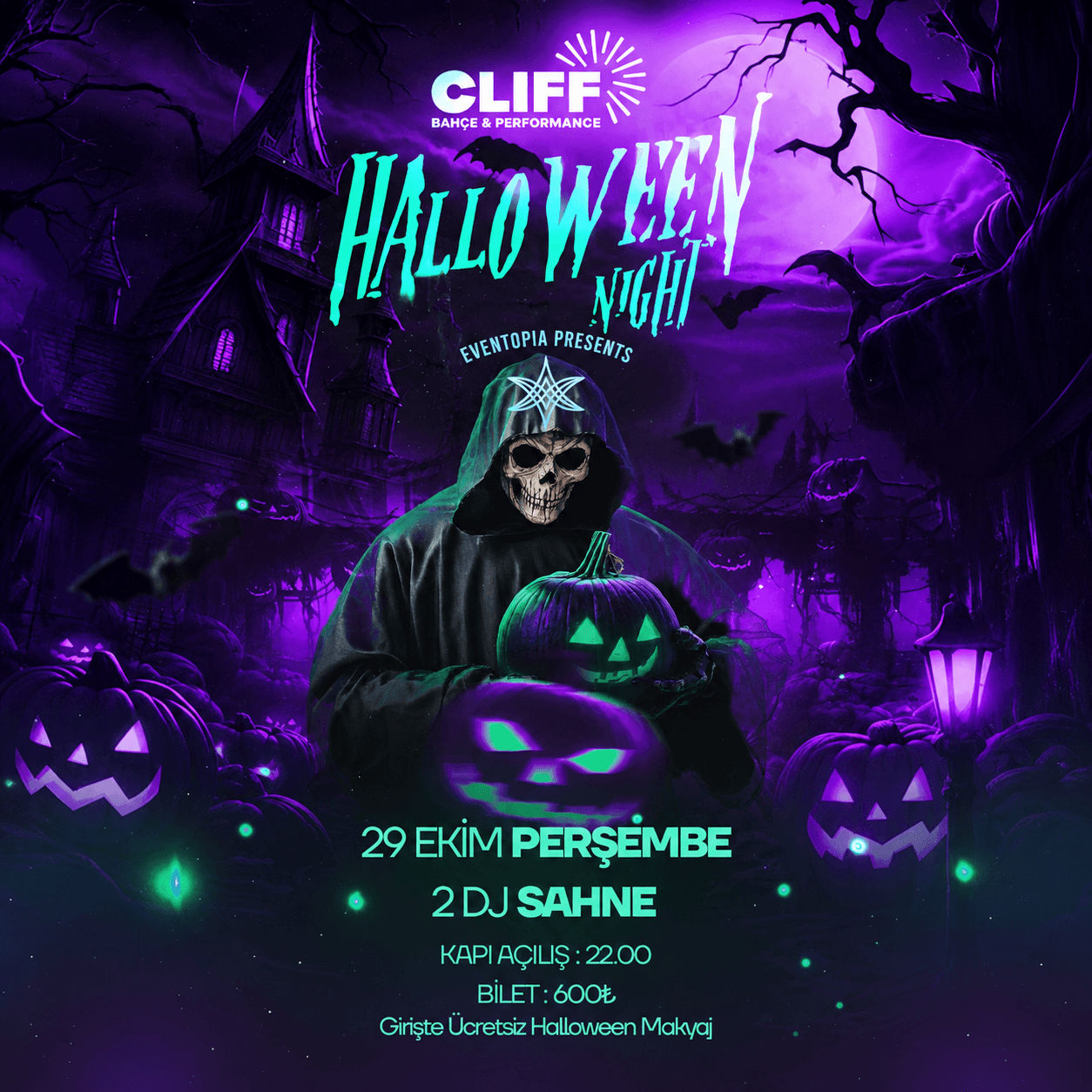 Halloween Party Cliff Venue