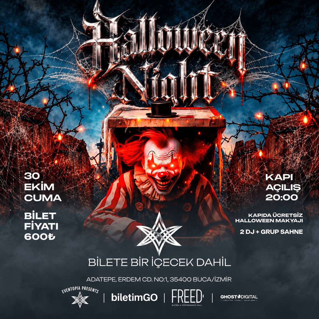 Halloween Party - Freed İzmir