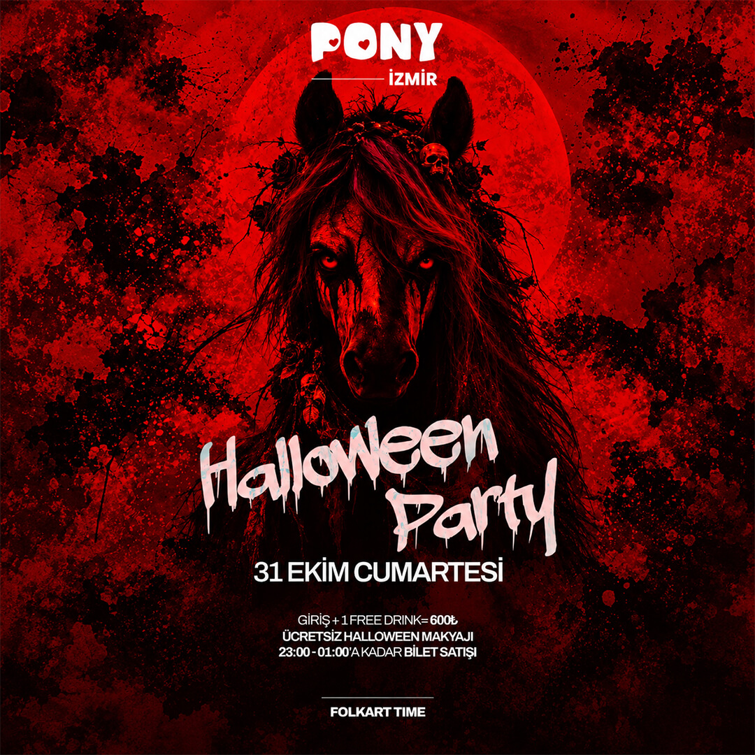Halloween Party - Pony İzmir