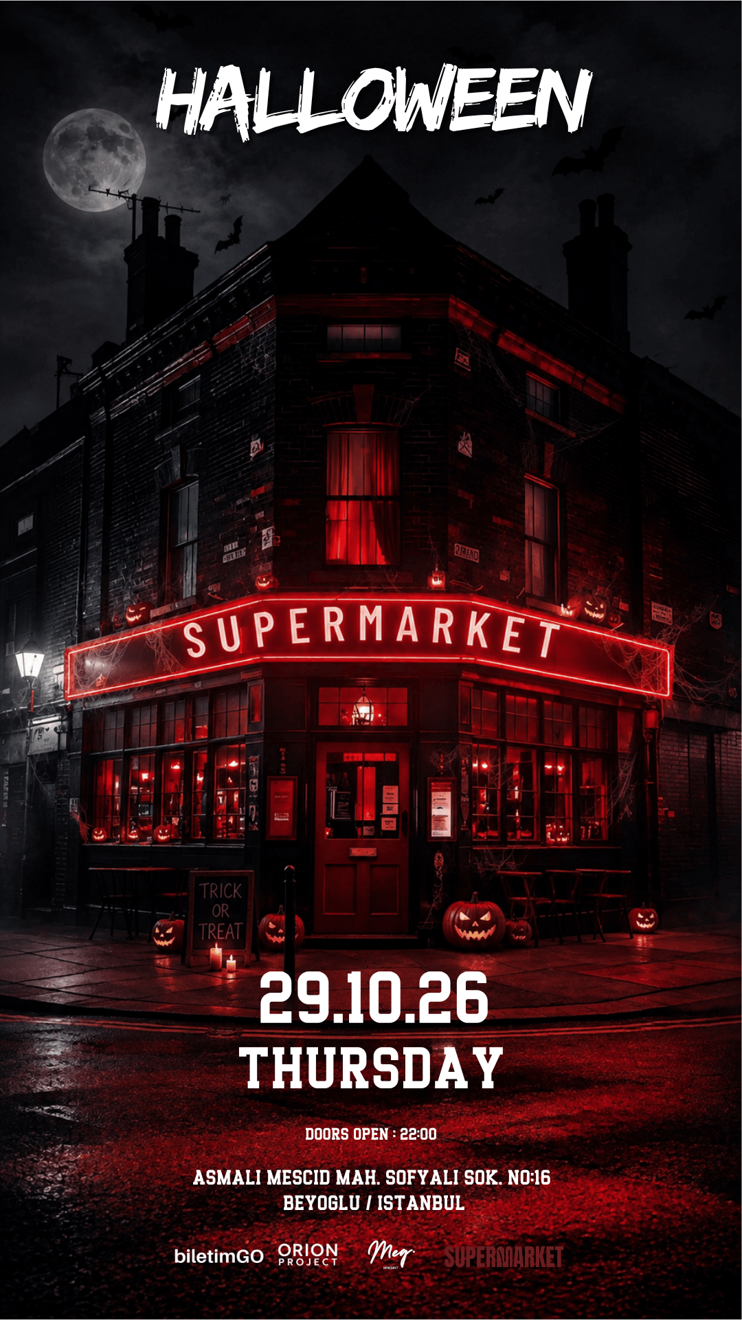 HALLOWEEN SUPERMARKET