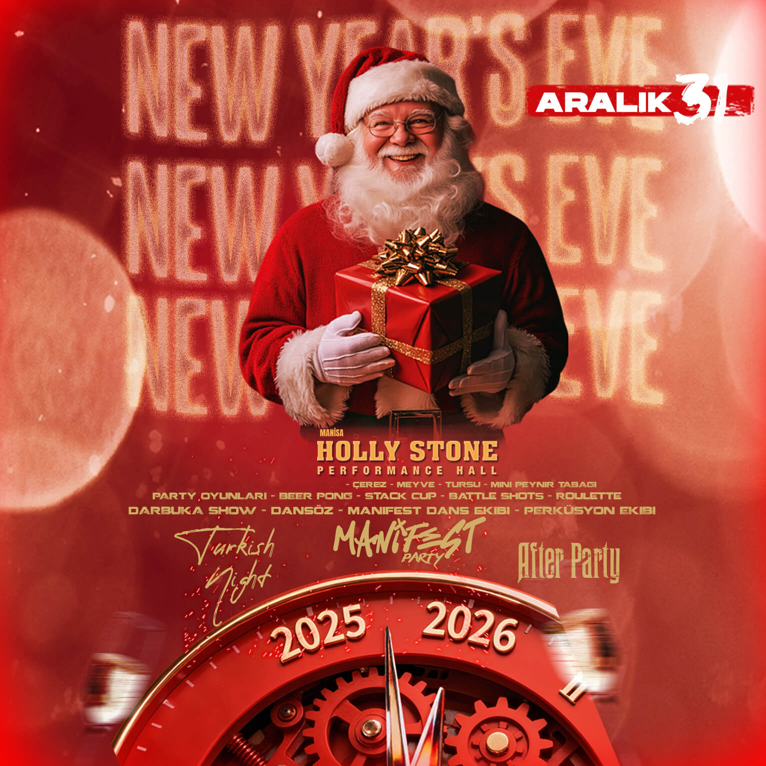 Happy New Year Party - Holly Stone Manisa