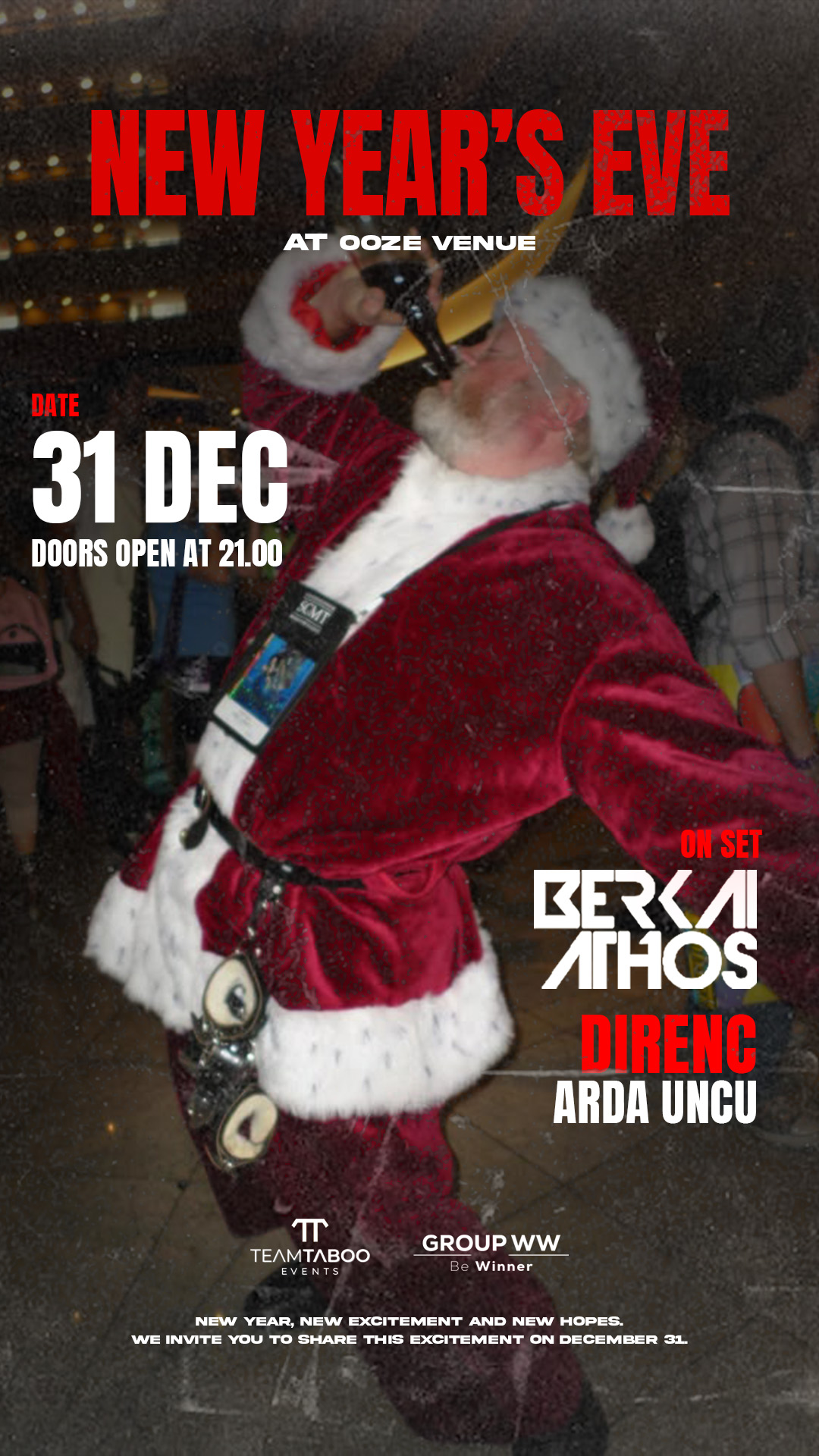 HAPPY NEW YEAR PARTY | OOZE VENUE İZMİR