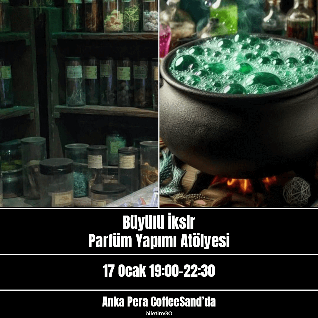 Büyülü İksir Parfüm Yapımı Atölyesi