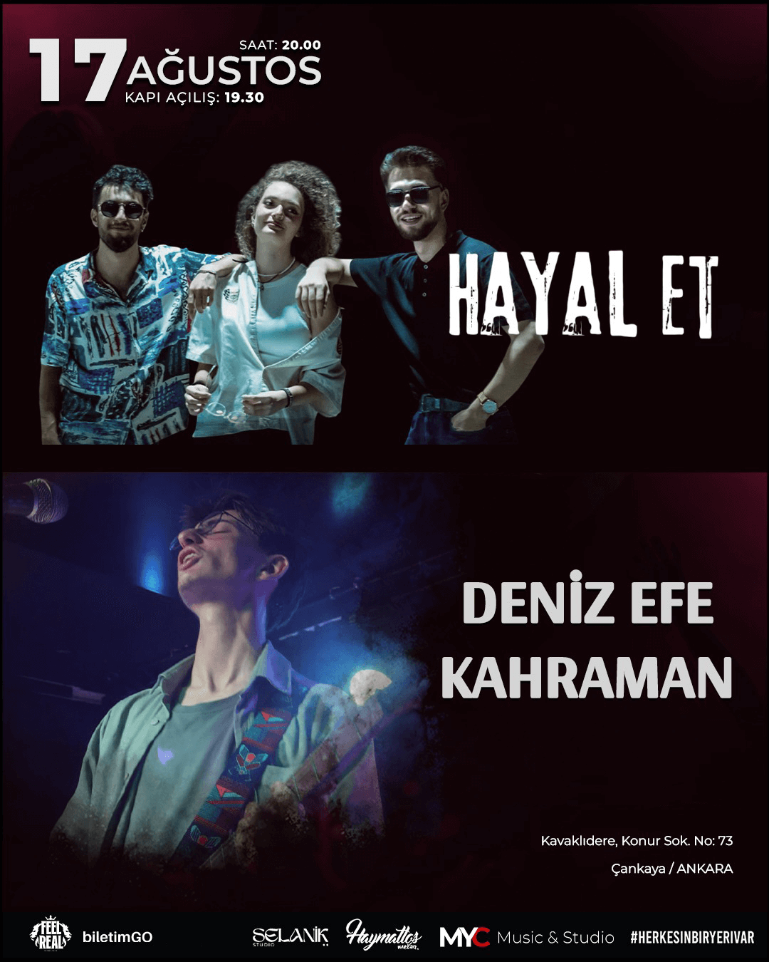 Hayal Et ve Deniz Efe Kahraman Konseri