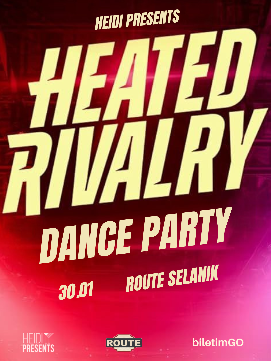 HEATED RIVALRY DANCE PARTY ANKARA (30 OCAK)