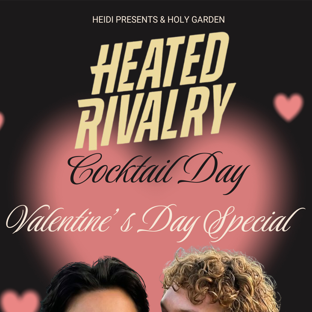 HEATED RIVALRY COCKTAIL DAY (VALENTINE'S DAY SPECIAL)