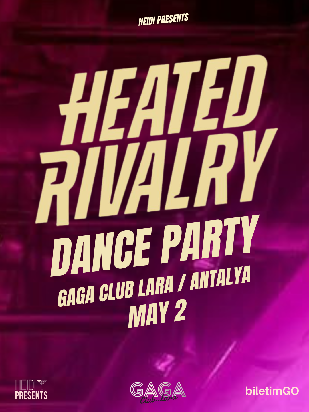 HEATED RIVALRY DANCE PARTY (2 MAYIS ANTALYA)