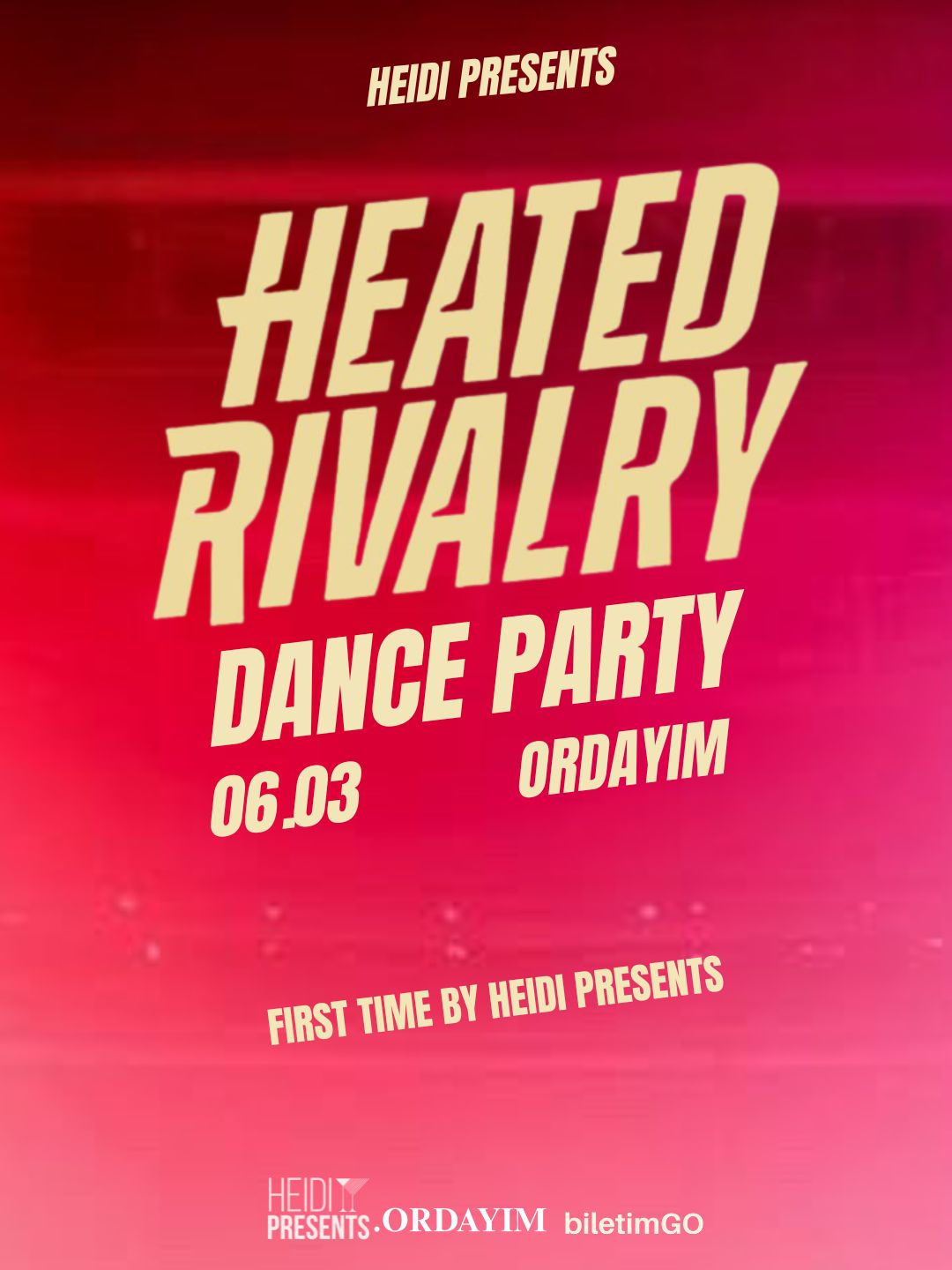 HEATED RIVALRY DANCE PARTY (6 MART İSTANBUL)