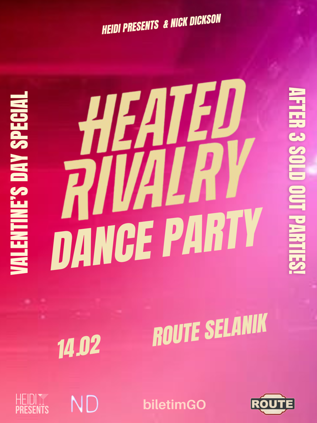 HEATED RIVALRY DANCE PARTY ANKARA VALENTINE'S DAY SPECIAL
