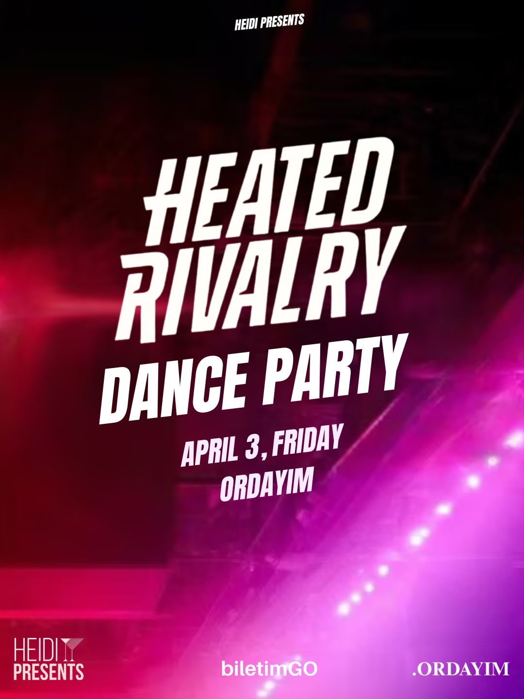HEATED RIVALRY DANCE PARTY (APRIL 3)
