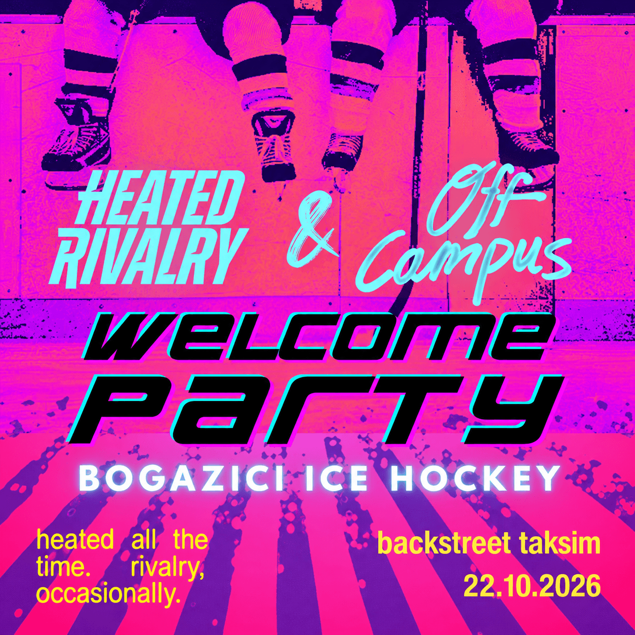 HEATED RIVALRY X OFFCAMPUS PARTY