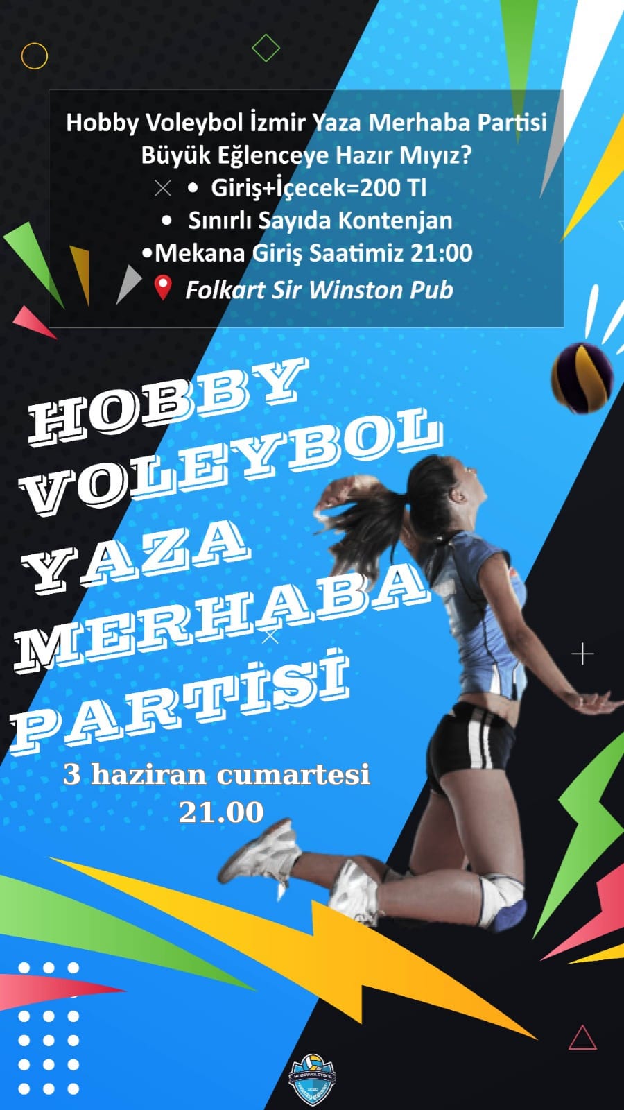 Hobby Voleybol İzmir Yaza Merhaba Partisi