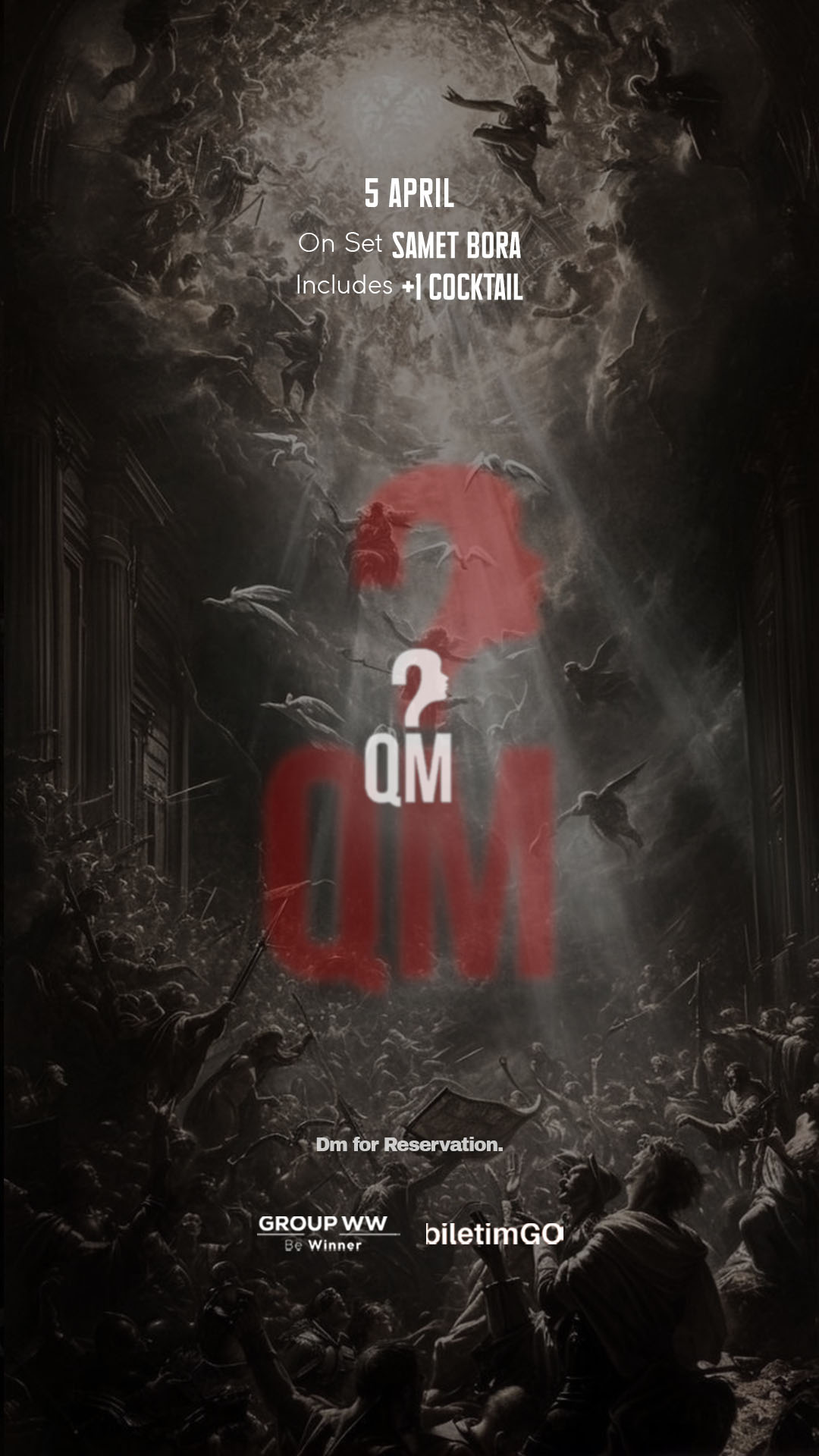 Holy Saturday Party at QM