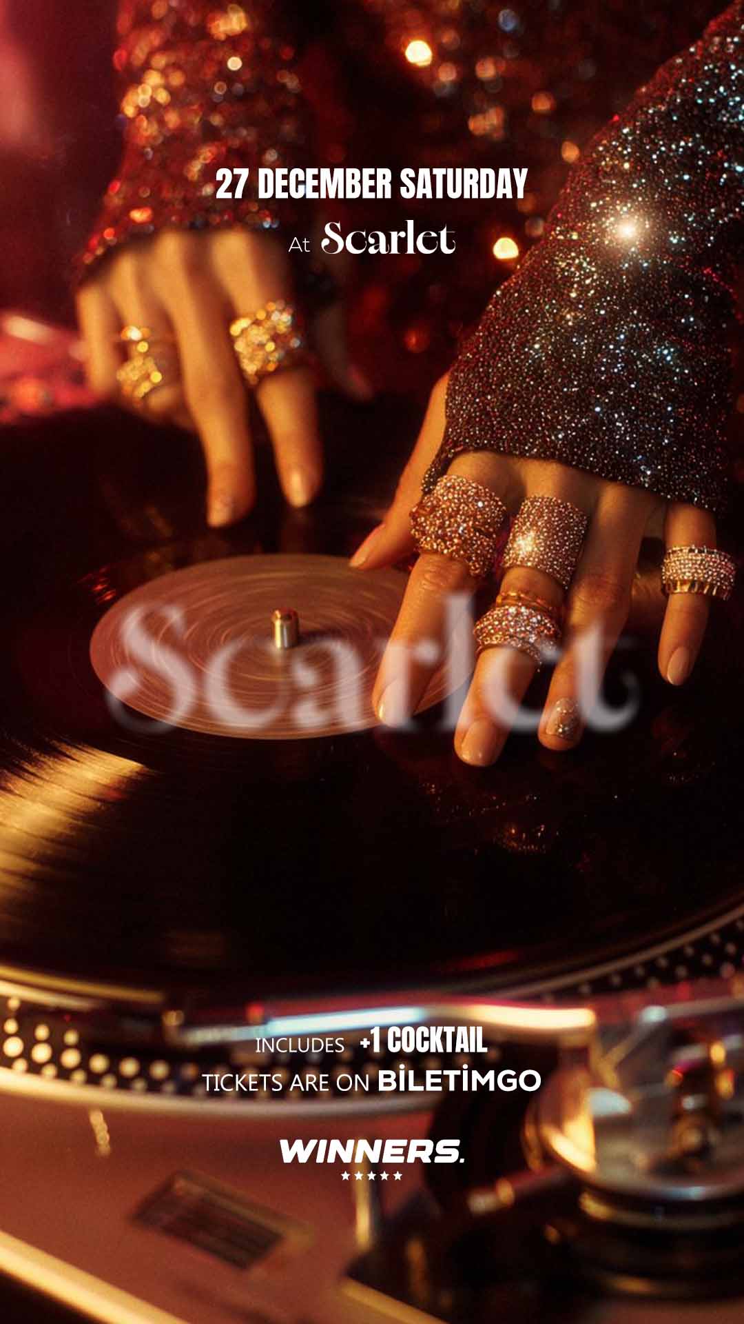 Holy Saturday Party at SCARLET