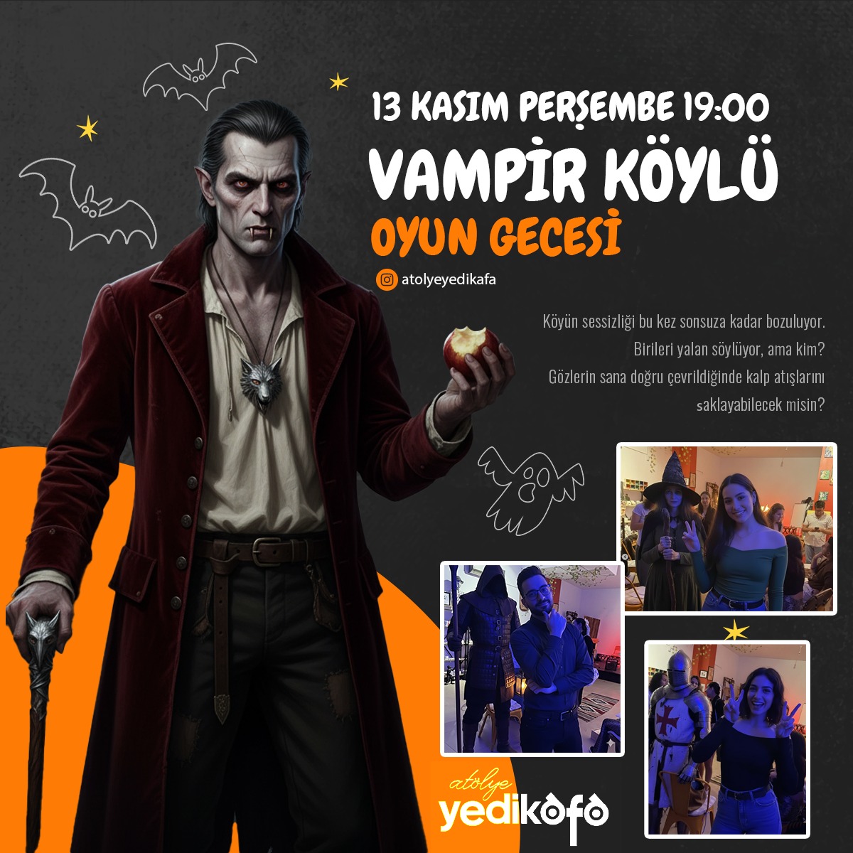 Homoludens Oyun Gecesi - Vampir Köylü