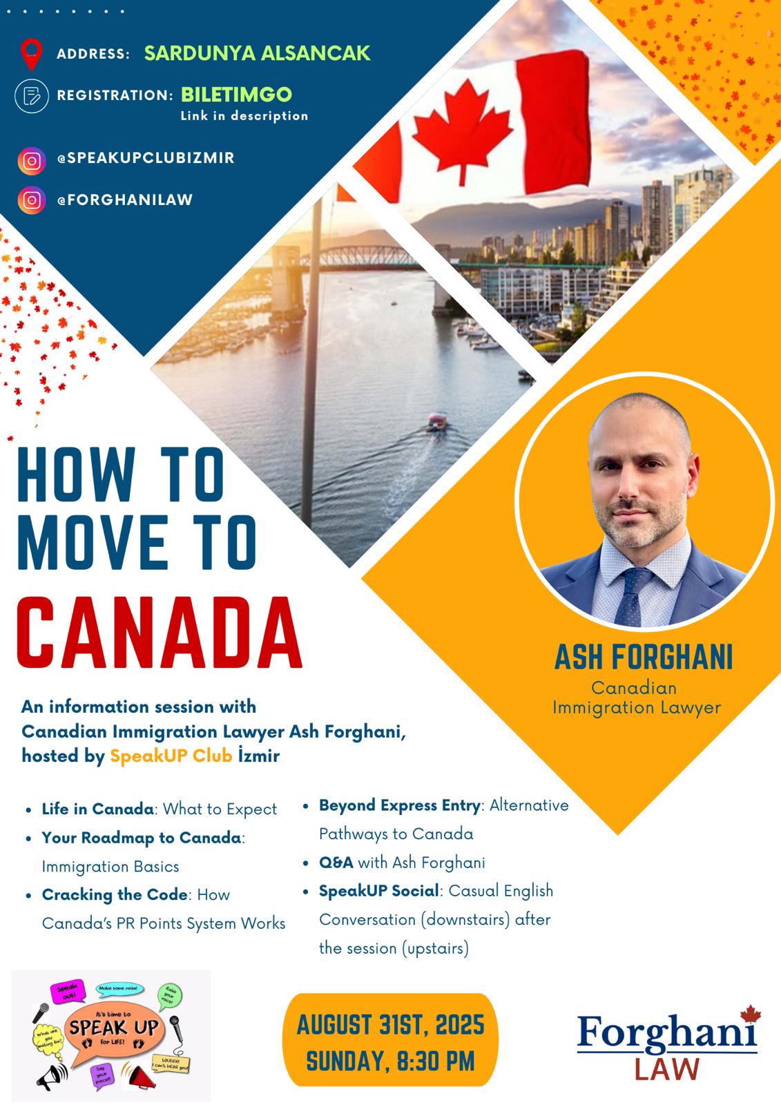 HOW TO MOVE TO CANADA | SpeakUP