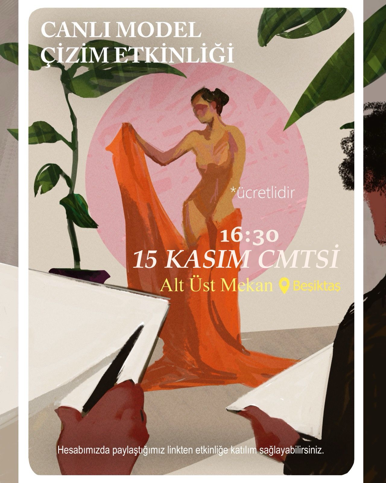 IAC ile Canlı Model Çizim Etkinliği