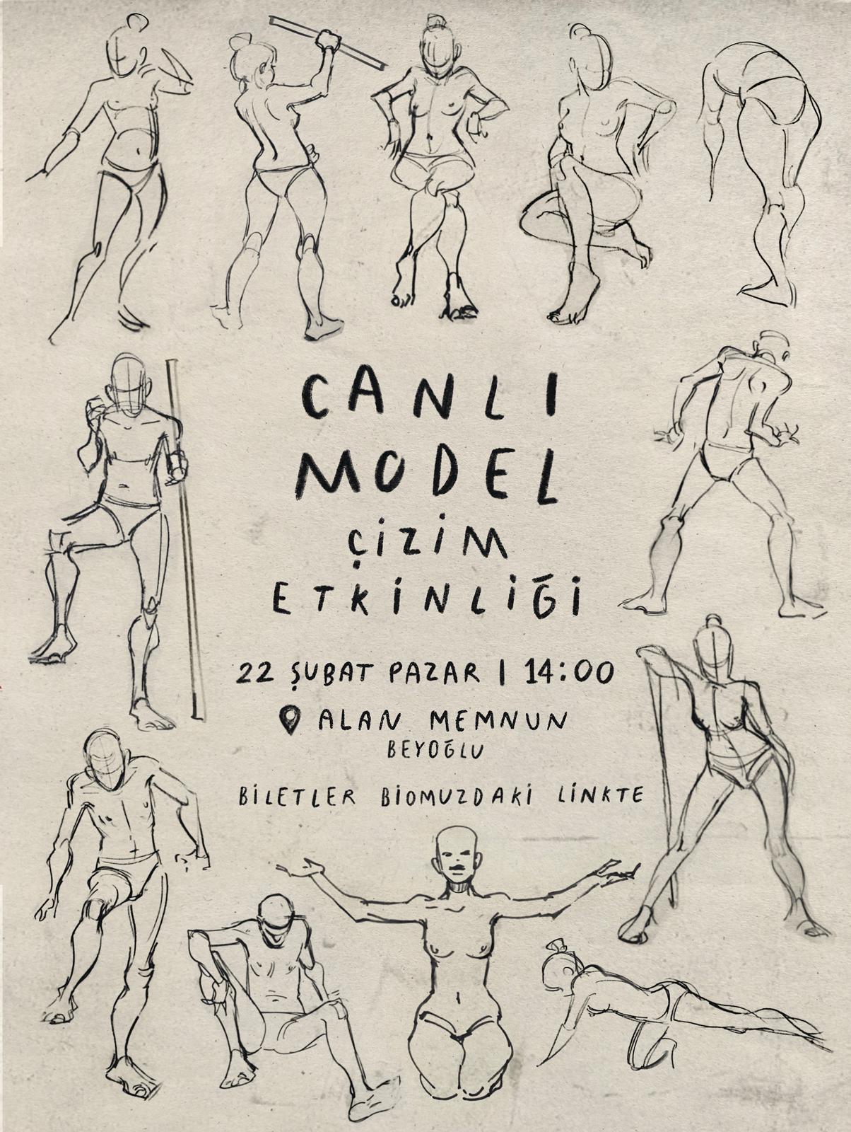 IAC ile Canlı Model Çizim Etkinliği
