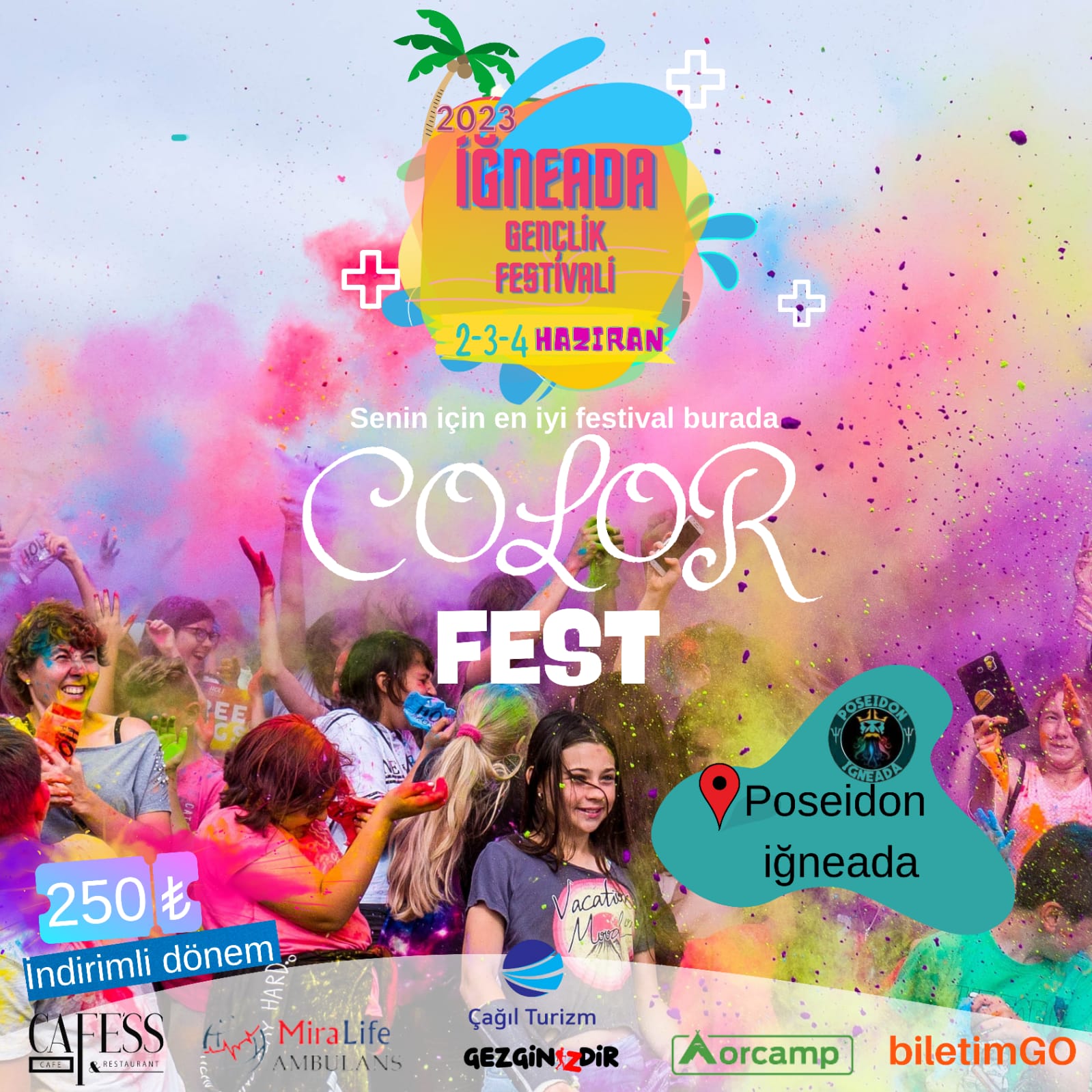 İğneada Gençlik Festivali Color Fest