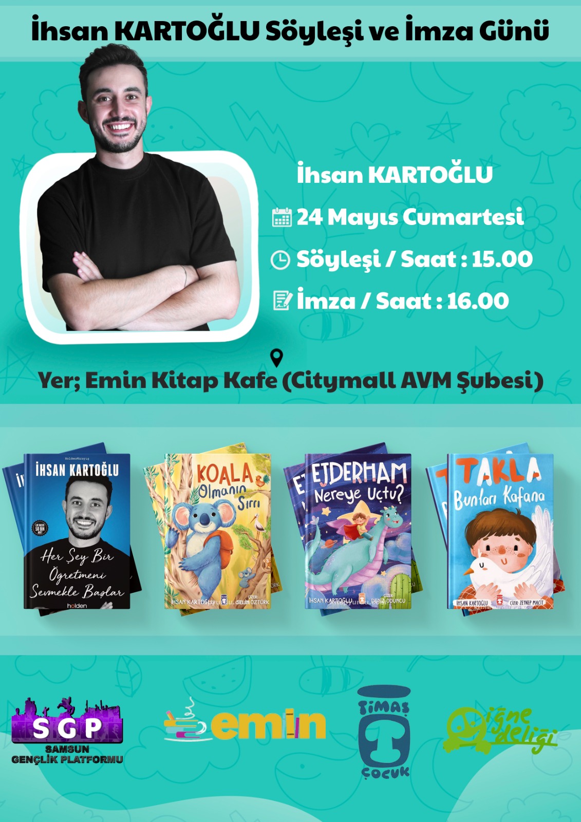 İhsan KARTOĞLU Söyleşi ve İmza Günü