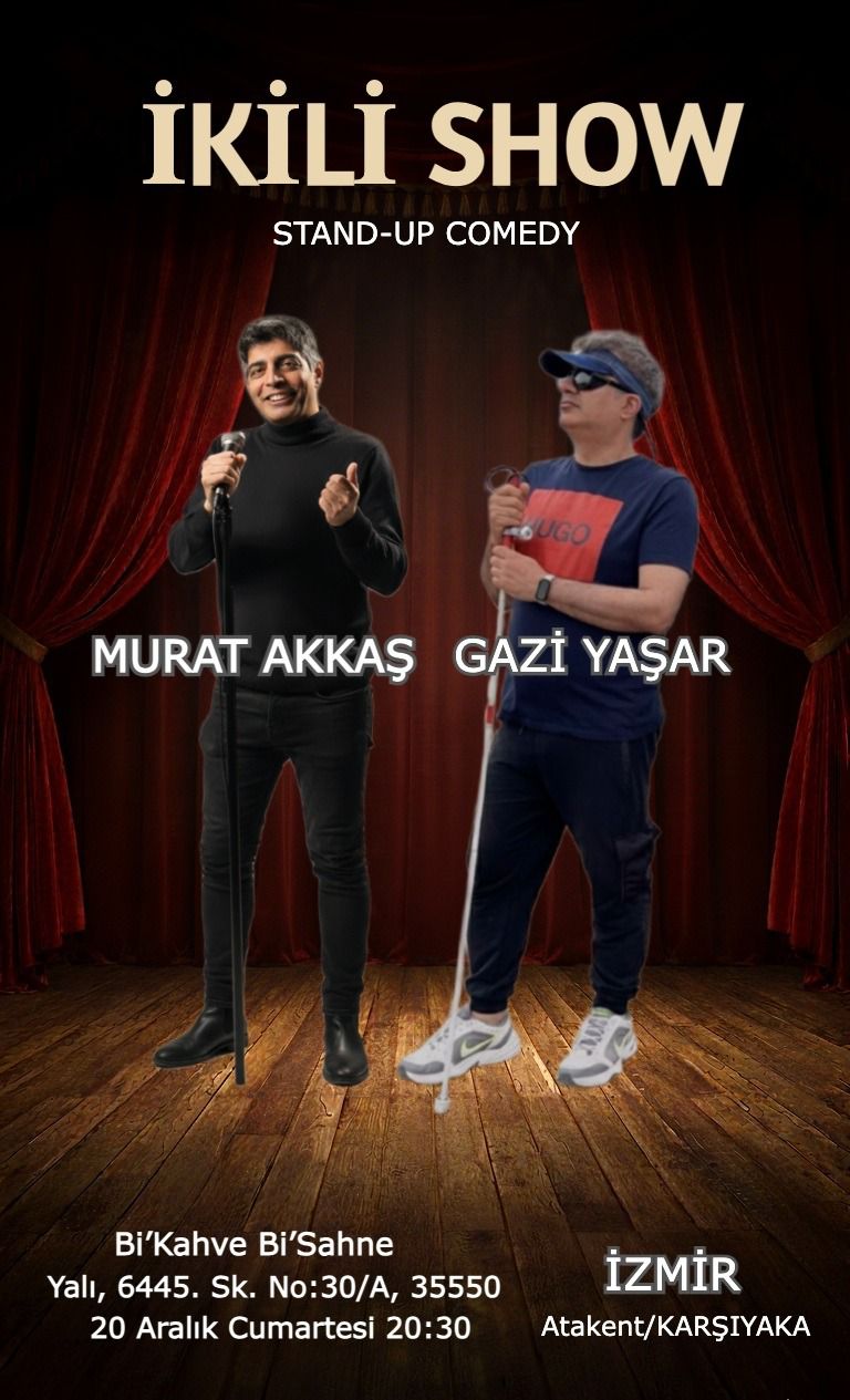 İki komedyen, iki farklı hikaye, tek bir unutulmaz gece! - 20/12/2025