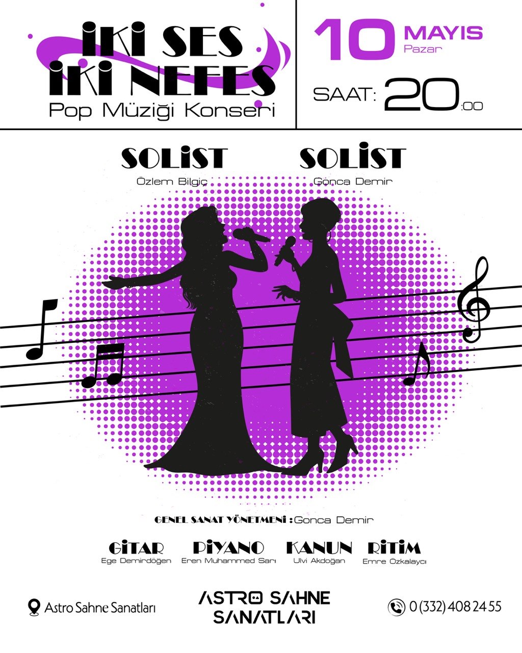 İKİ SES İKİ NEFES POP MÜZİĞİ KONSERİ