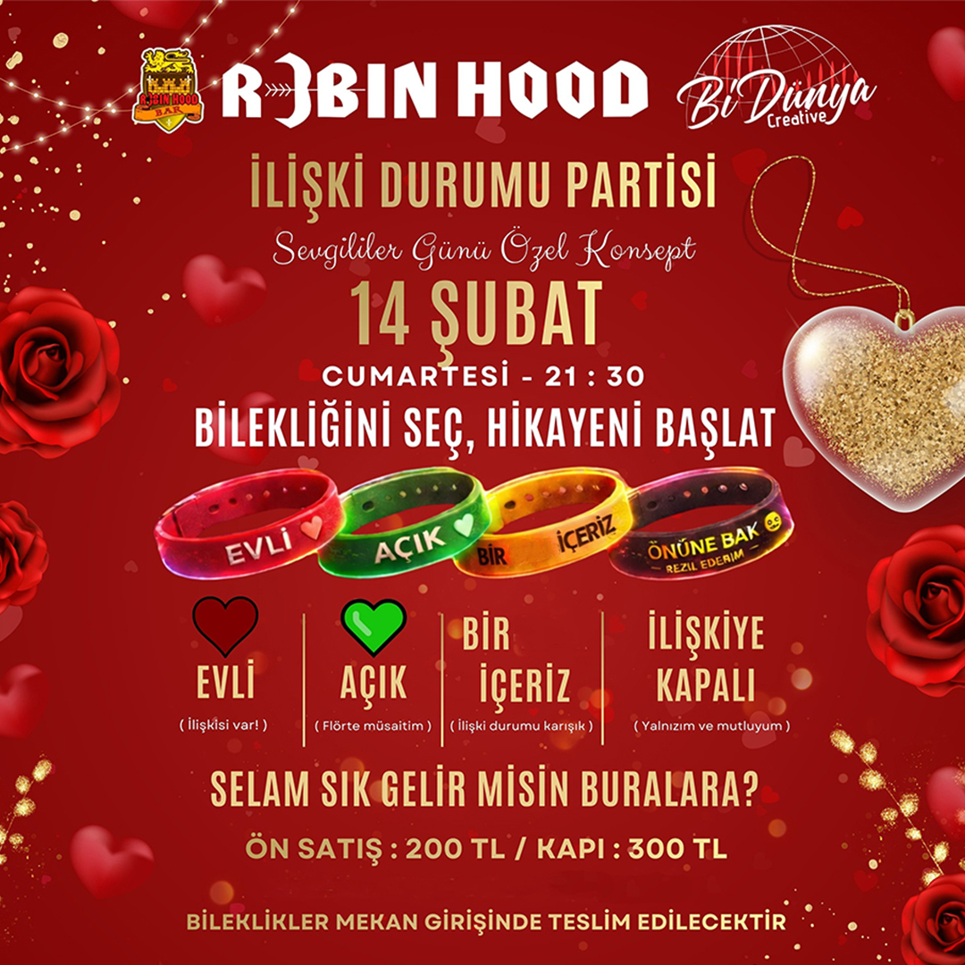 ❤️ İLİŞKİ DURUMU PARTİSİ ❤️ SEVGİLİLER GÜNÜ ÖZEL