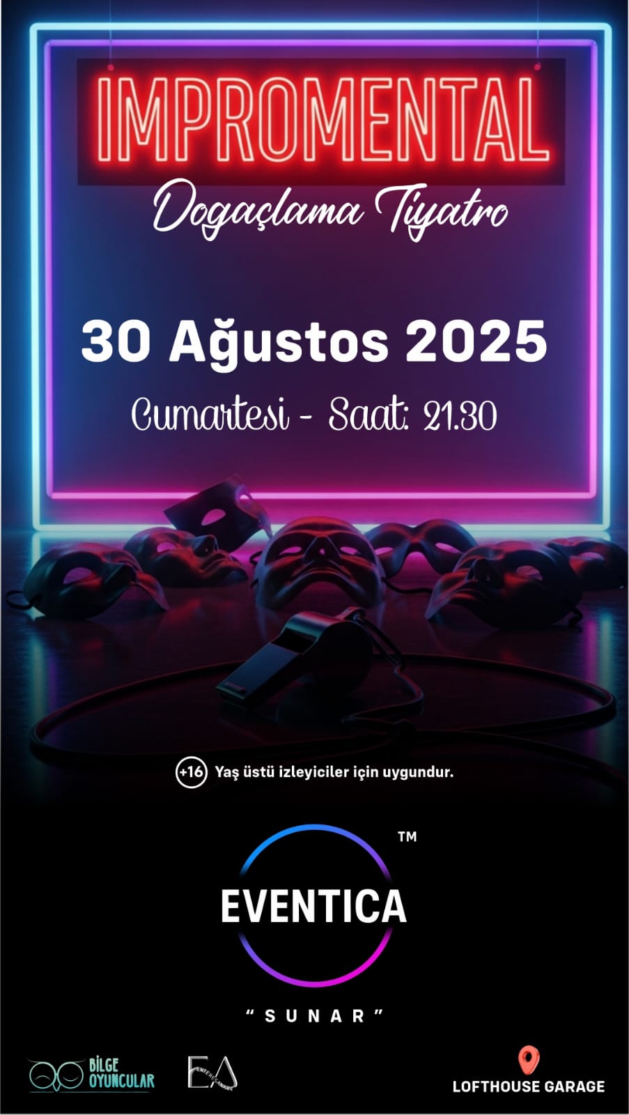 IMPROMENTAL DOĞAÇLAMA TİYATRO - 30 Ağustos Özel