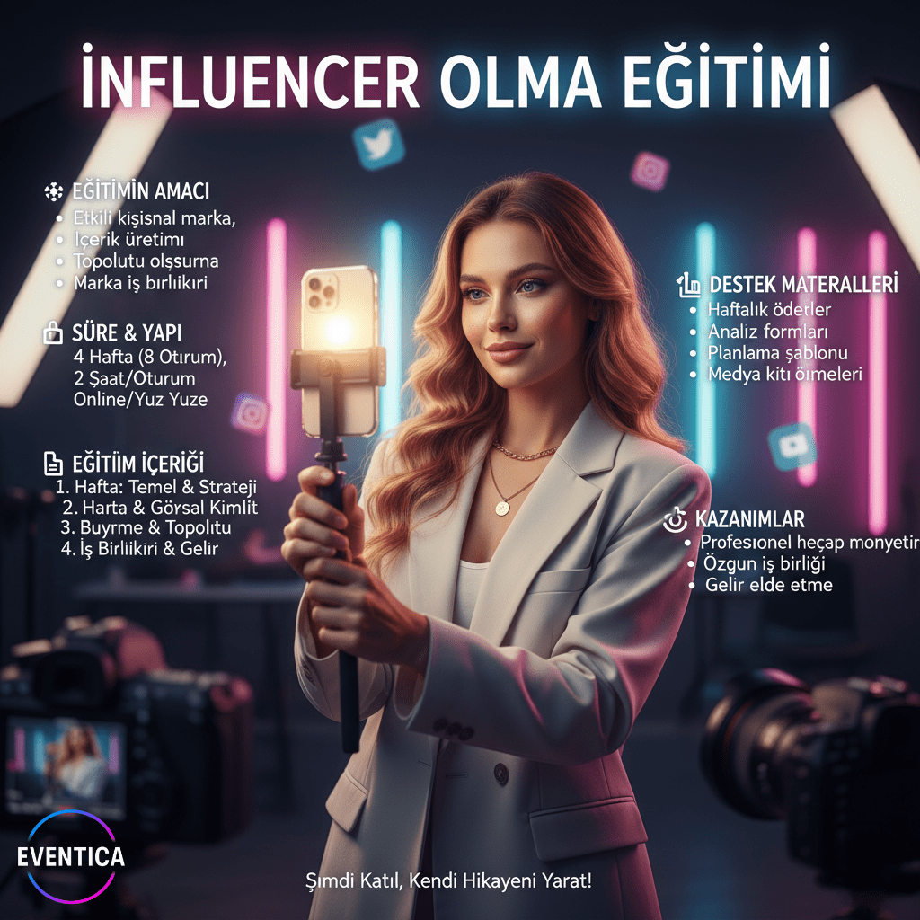 İnfluencer Olma Eğitimi
