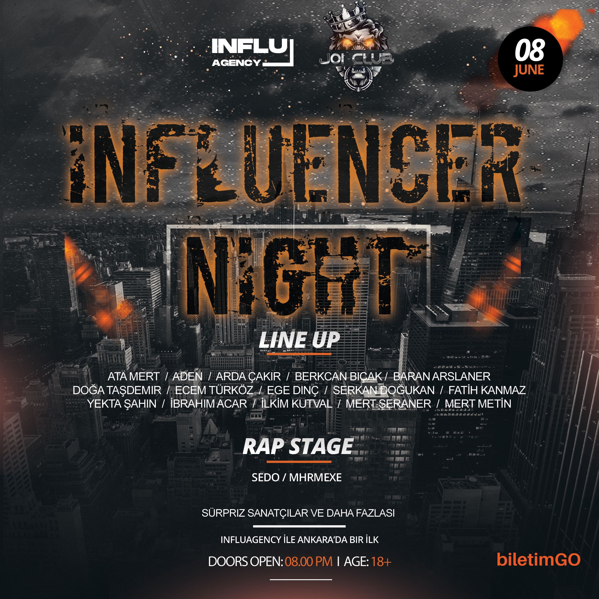 İnfluncer Night