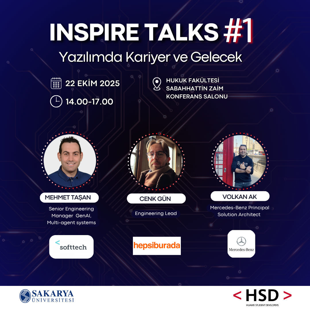 INSPIRE TALKS #1: Yazılımda Kariyer ve Gelecek