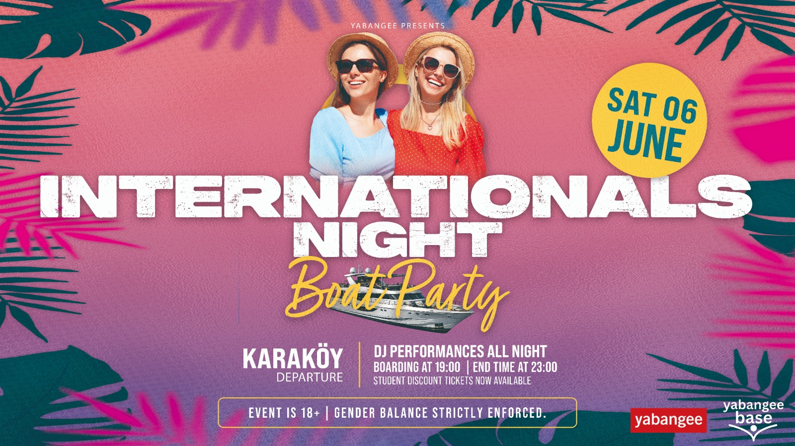 Internationals Night Boat Party