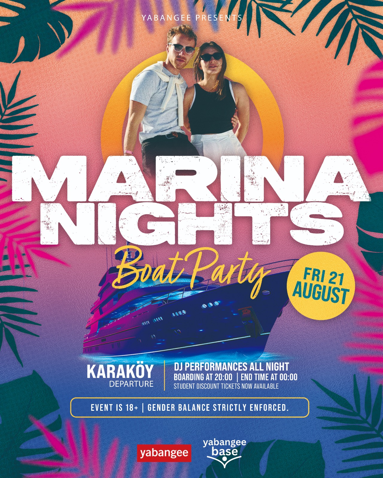 Marina Nights Boat Party