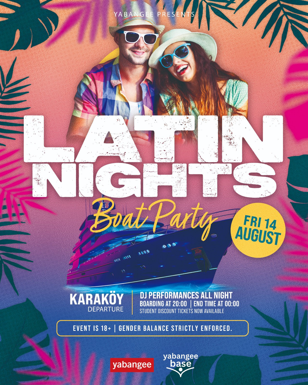 Latin Nights Boat Party