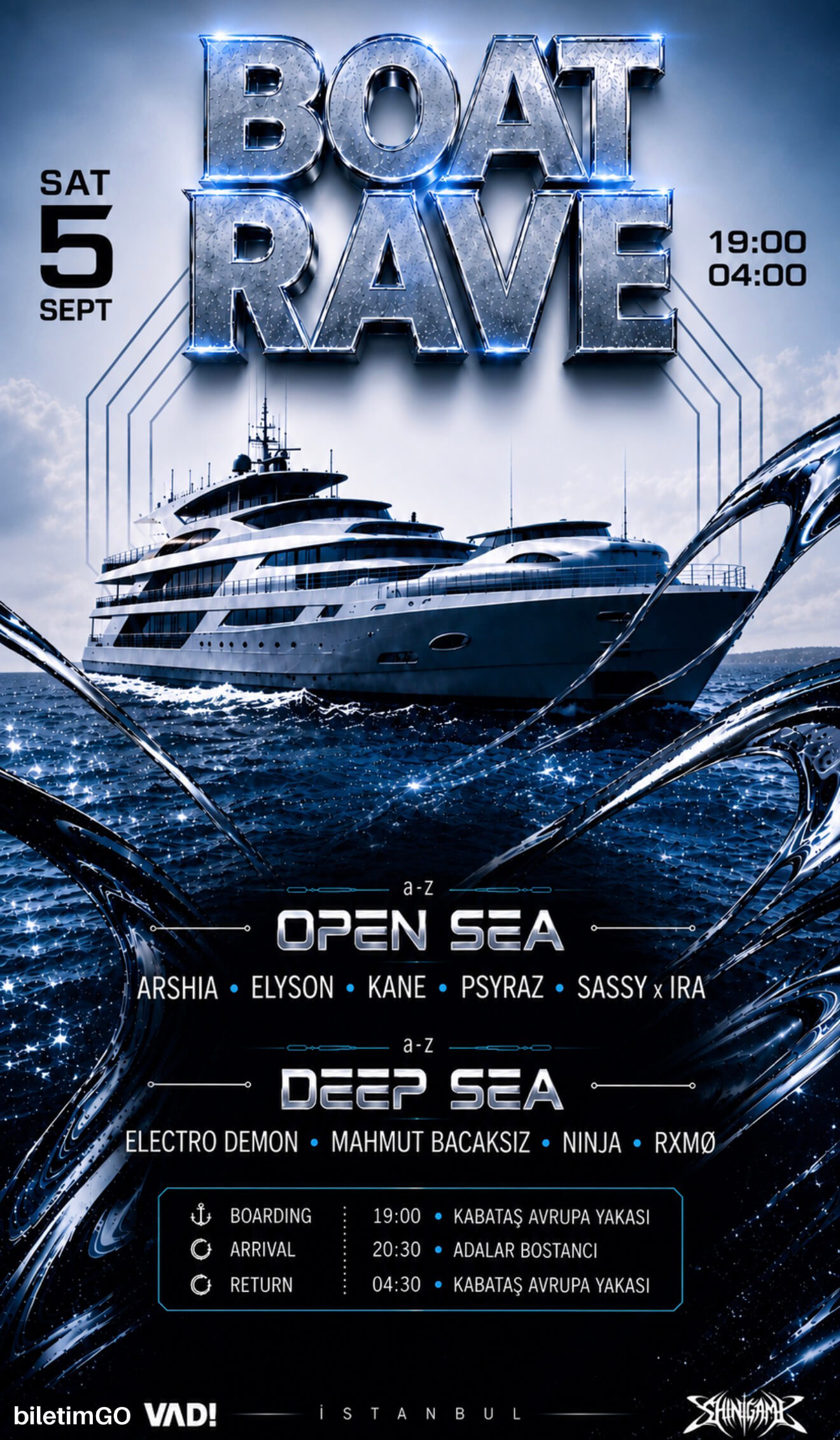 ISTANBUL BOAT RAVE