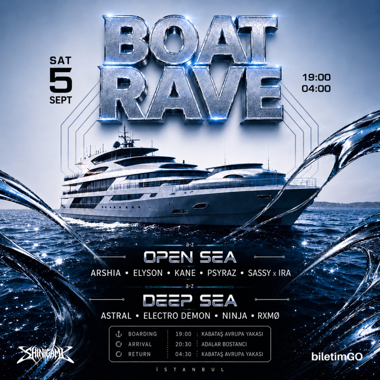 ISTANBUL BOAT RAVE