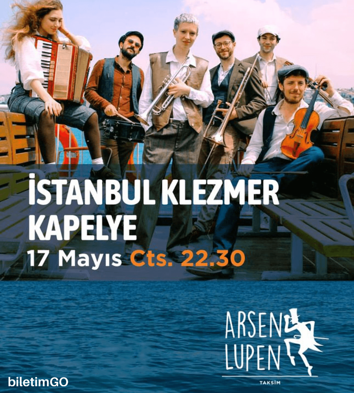 İstanbul Klezmer Kapelye Arsen Lupen Konseri