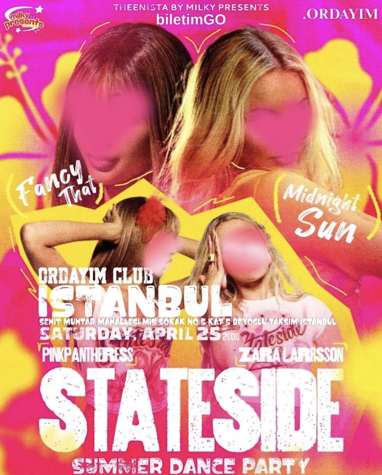 ISTANBUL STATESIDE SUMMER DANCE PARTY