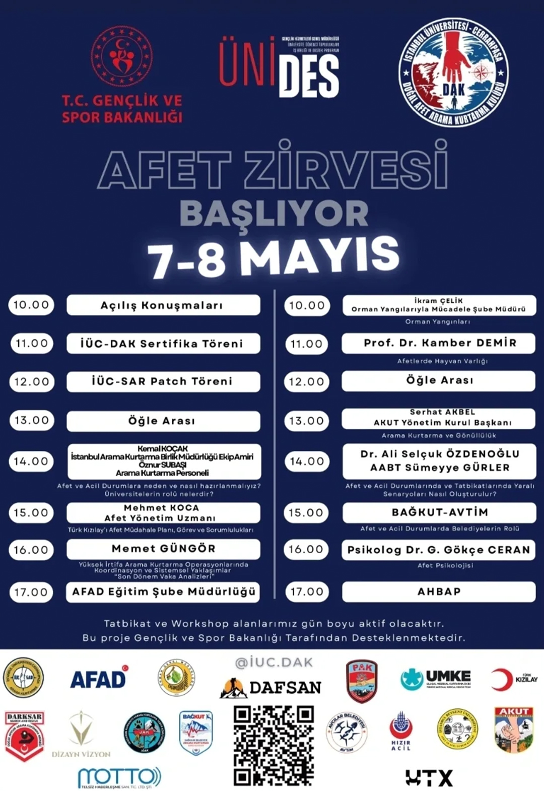 İÜC Afet Zirvesi