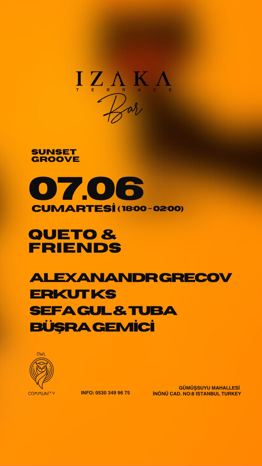 Izaka Terace / Cocktail Party / Sunset