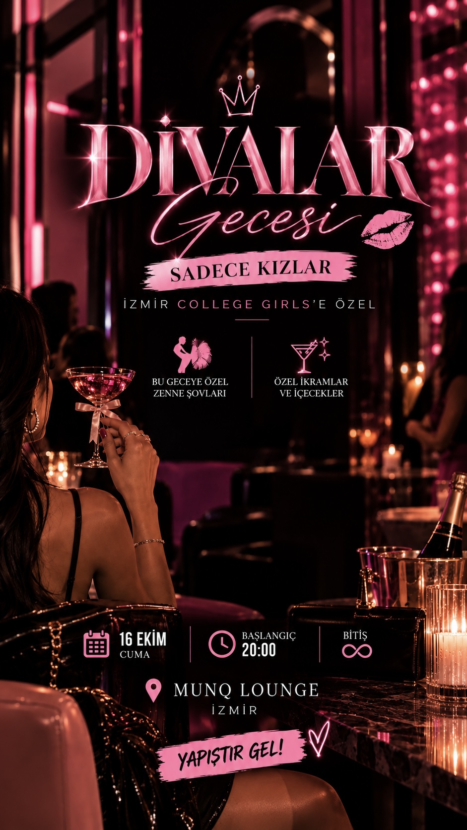Divalar Gecesi İzmir College Girls Private Party