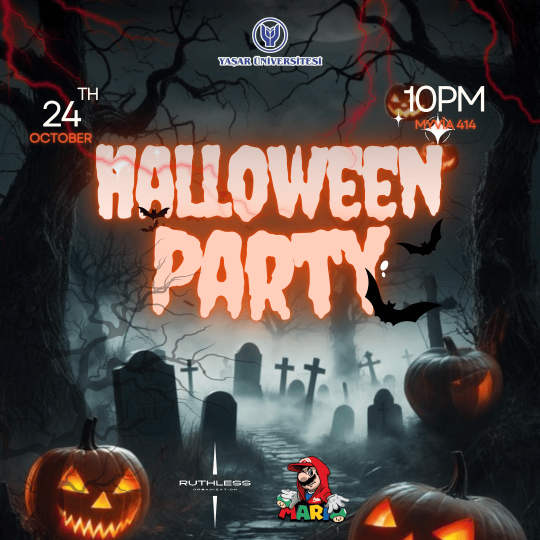 İZMİR Yaşar University Halloween
