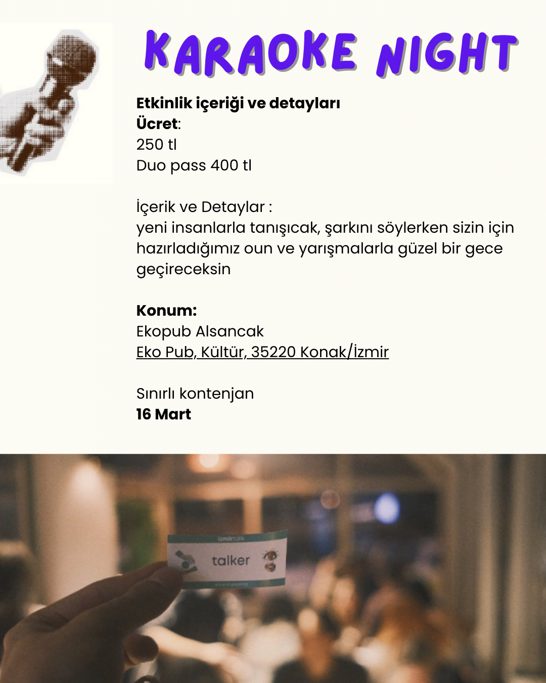 İzmirTalk Karaoke & Speaking Night