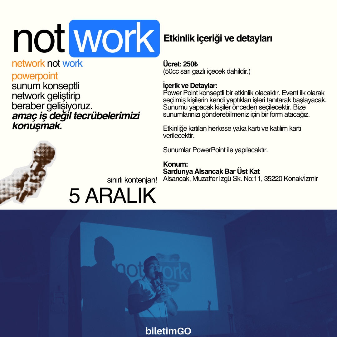 izmirtalk's notwork - iş değil tecrübe konuşur.
