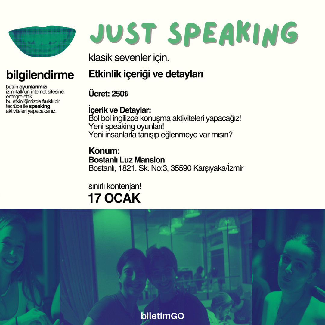 izmirtalk's speaking night %100