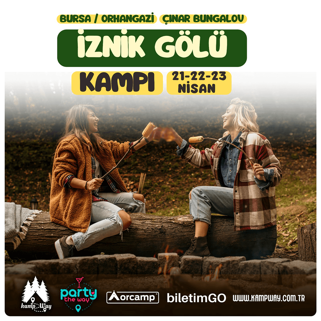 İZNİK GÖLÜ KAMPI | KAMPWAY