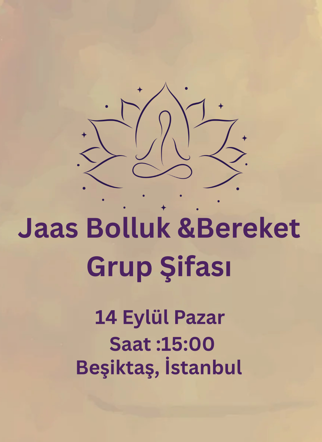 Jaas Bolluk Bereket Grup Şifası