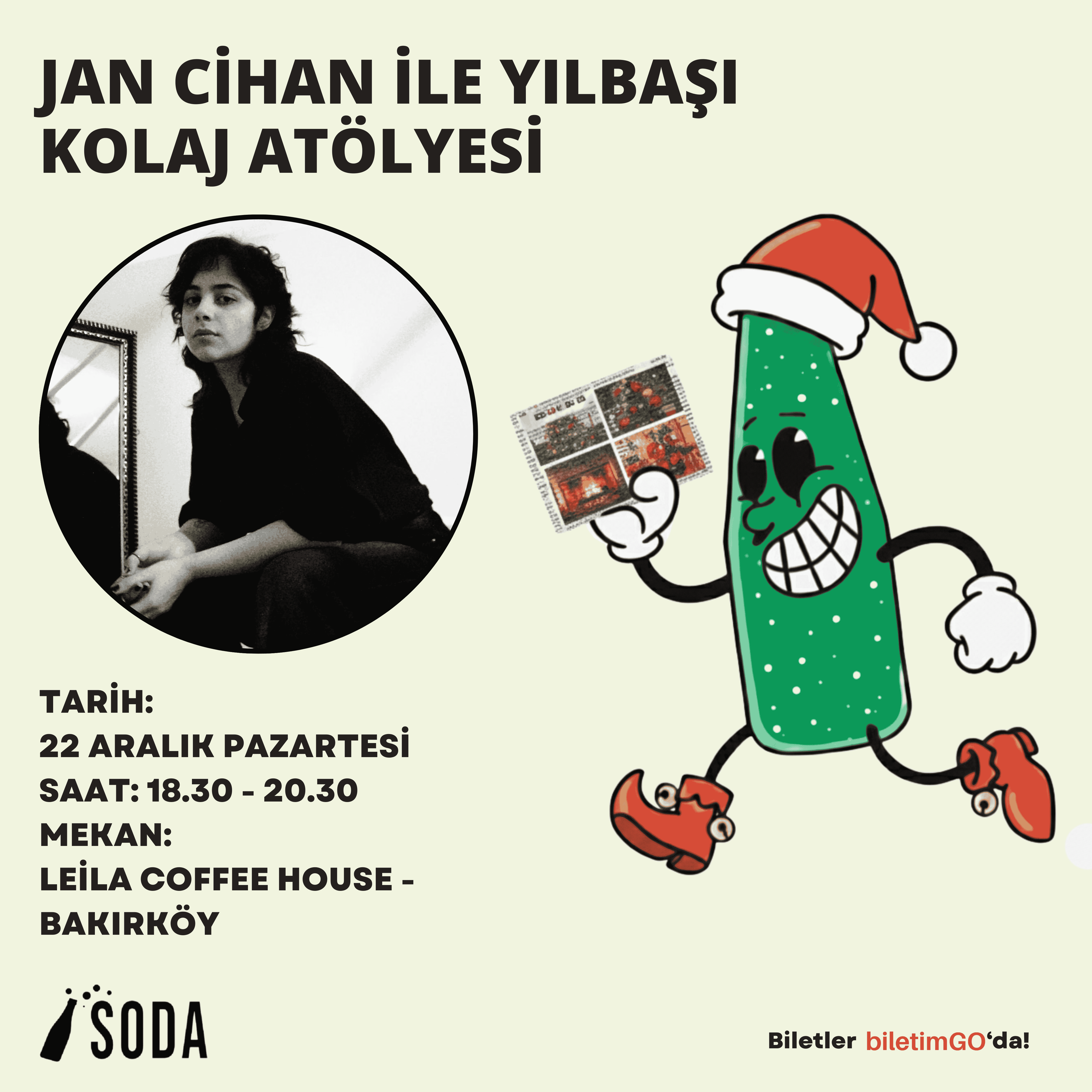 JAN CİHAN İLE YILBAŞI KOLAJ ATÖLYESİ