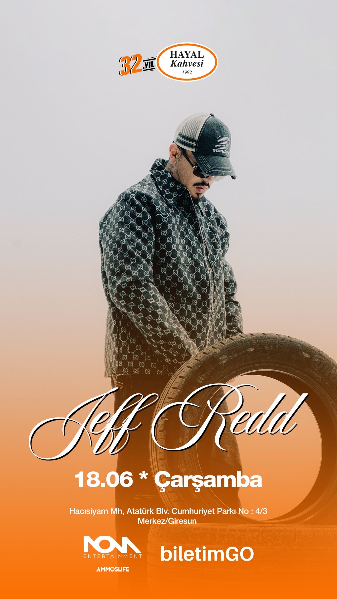 JEFF REDD GİRESUN KONSERİ