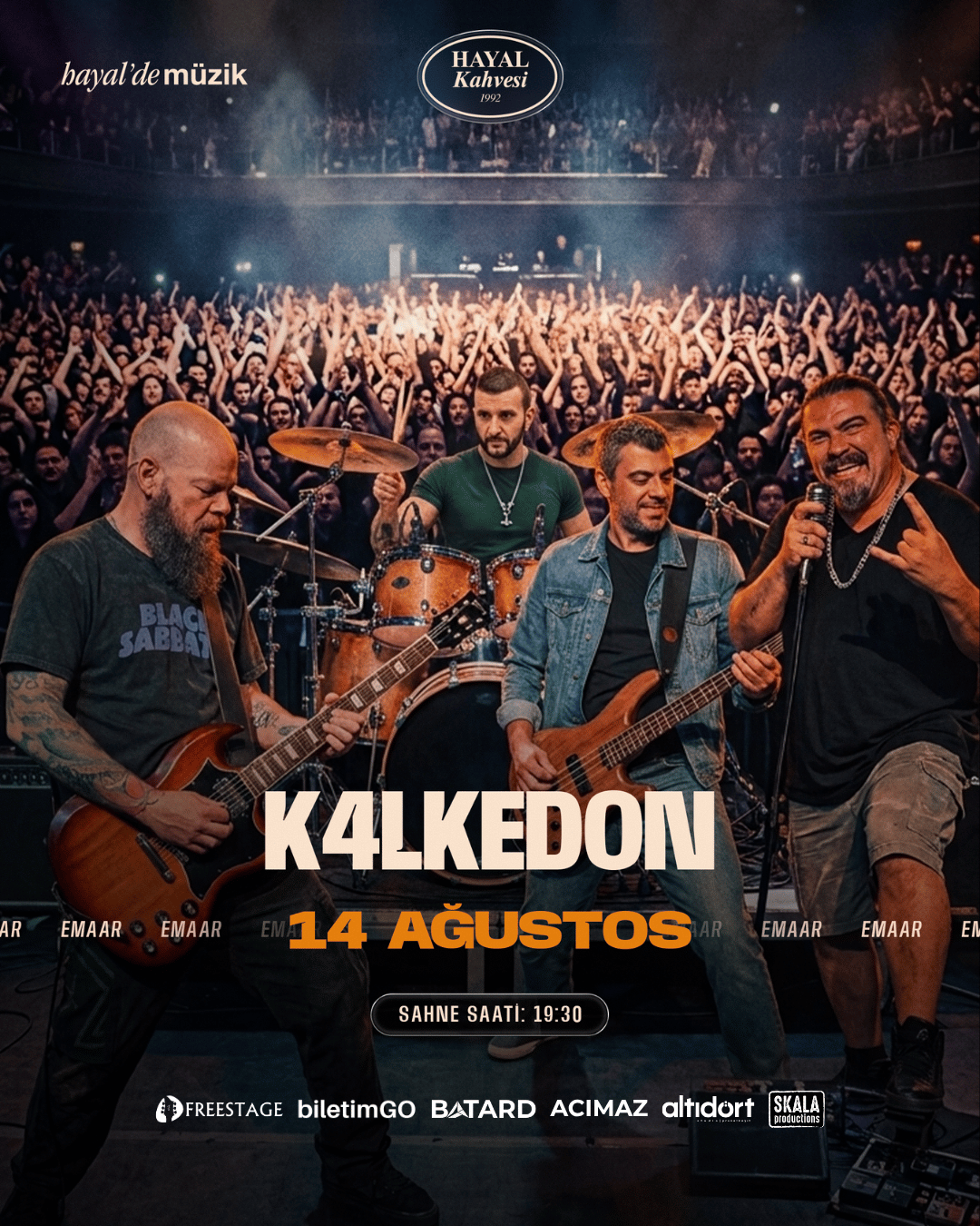 K4LKEDON KONSERİ